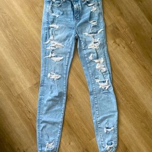American eagle used ripped jeans